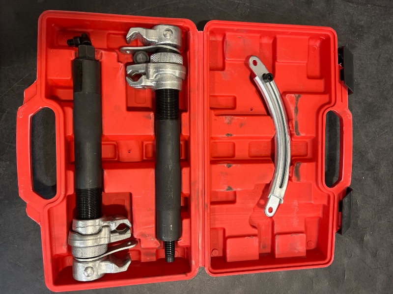 Photo 1 of Handor Coil Spring Compressor Tool Automotive 2 PCS Heavy Duty Macpherson Strut Spring Compressor Set, Ultra Rugged Strut Spring Compressor Tool, for Car Truck ATV UTV