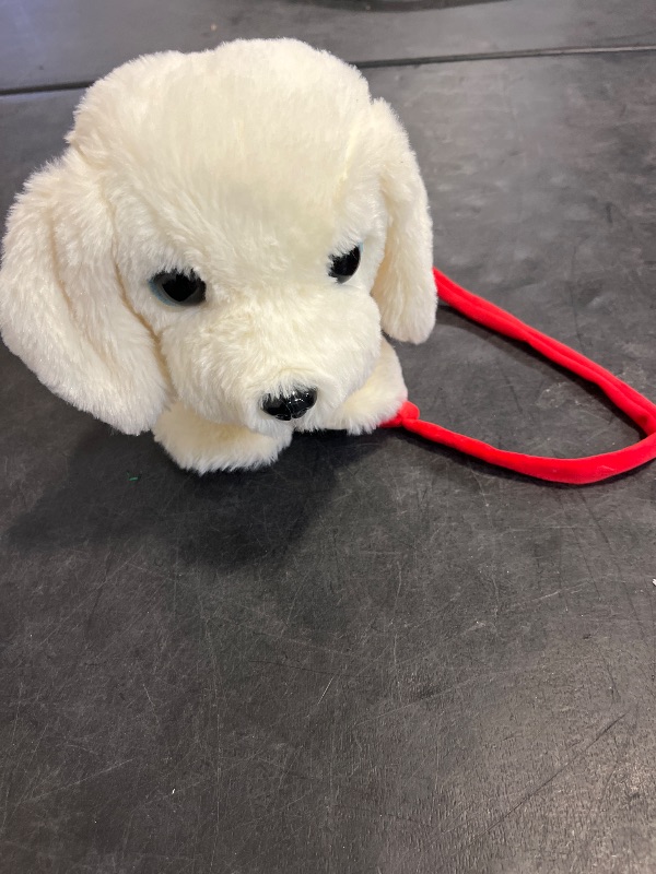 Photo 1 of Team Power Voice Command Labrador Puppy Robot Dog - Interactive Plush Pet Kids Toys, Knows 6 Tricks and Likes Walks, Stuffed Animal Toddler Toys for Girls and Boys 3 Year Old and Above Gifts