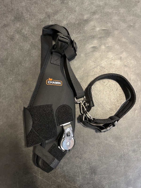 Photo 1 of CHAMIN/RISURRY Adjustable Dog Knee Brace with Extra Collar, Support for Torn Acl Hind Leg, Tear Ligament, Osteoarthritis,Rear Leg Limp, Recovery After Surgery,et(Right Leg,L)