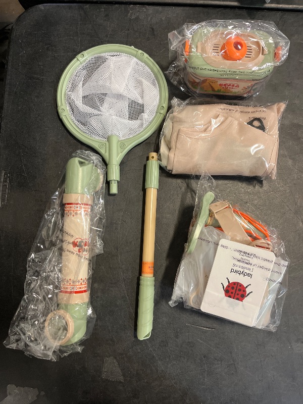 Photo 1 of SMILESSKIDDO Kids Explorer Kit, 27 Pcs Outdoor Explorer Kit & Kids Bug Catching Kit - Kids Nature Kit Outdoor Camping Adventure Toys for Kids 3+ Years Old