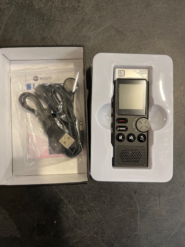 Photo 1 of 264GB High Capacity Digital Voice Recorder, Voice Activated Recorder for Lectures Meetings, Up to18000 Hours, MP3 Player, Voice Recorder with Playback