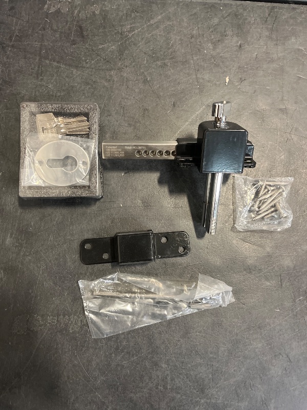 Photo 1 of GateMate Long Throw Gate Lock 1490116, Euro Profile Gate Lock for Sheds, Gates & Garage Doors, Keyed Outside & Inside Thumb Turn, 316 Stainless Steel, For Wooden Gates & Doors Up to 2¾” (70mm), 5 Keys