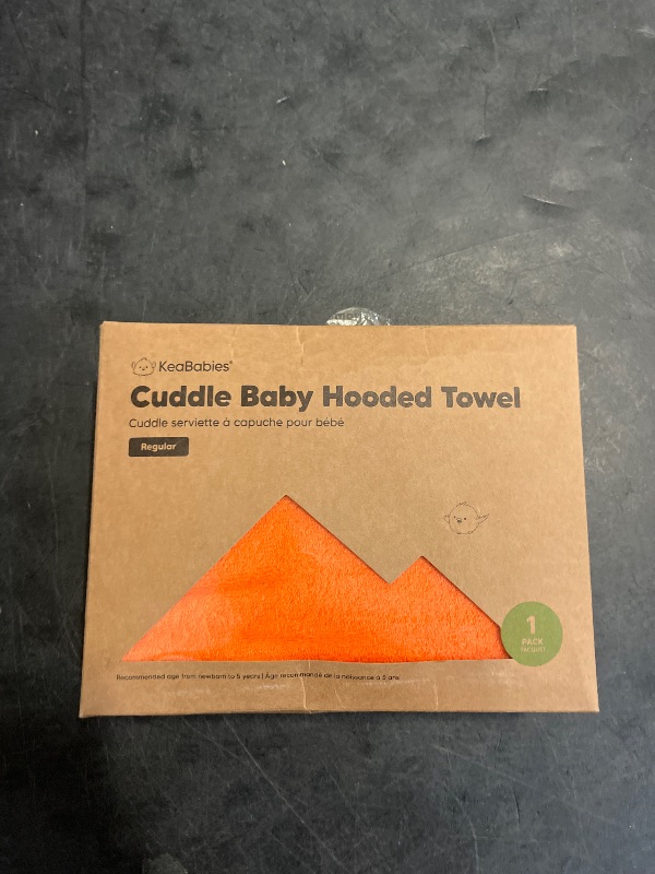 Photo 1 of KeaBabies Hooded Baby Towel for Newborn - Viscose Derived from Bamboo Large Baby Bath Towels with Hood for Boys, Girls, Toddler, Extra Absorbent & Soft Newborn Bath Essentials (Fox)