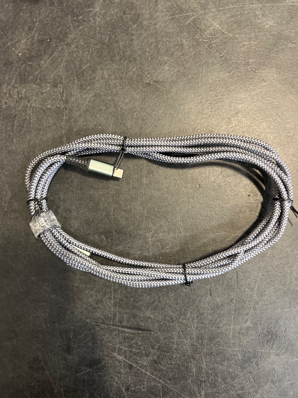 Photo 1 of AINOPE 240W USB C Cable [10ft] USBC to USBC Cable, Right Angle C to C Cable Fast Charging Compatible with iPhone 16 Charger Cord, iPad Pro,MacBook Air 2024 M4,Samsung Galaxy S25, Grey