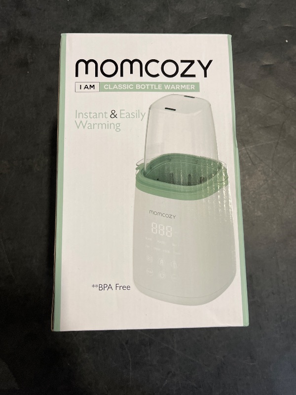 Photo 1 of Momcozy Bottle Warmer, Fast Bottle Warmers for All Bottles with Timer, Accurate Temperature Control and Automatic Shut-Off, Multifunctional Bottle Warmer for Breastmilk