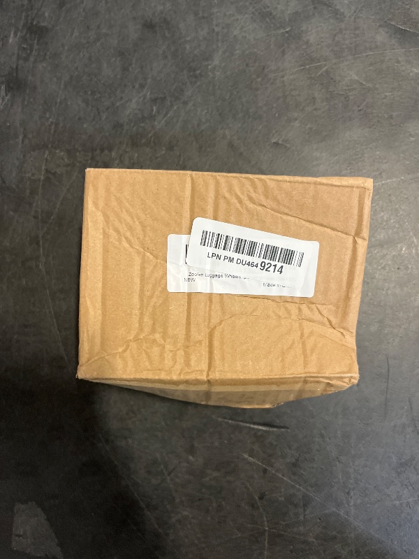 Photo 1 of Zoofen Luggage Wheels Replacement with 5 Screw Holes 2 pcs Suitcase Wheels Wear-Resistant Carry On Spinner Wheels(ZA-137)