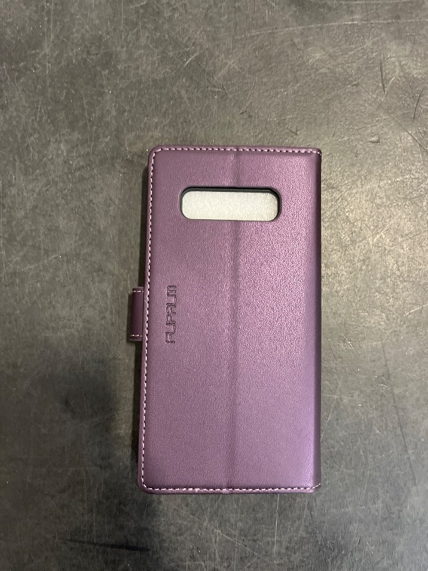 Photo 1 of FLIPALM for Samsung Galaxy S10+/S10 Plus 6.4" Wallet Case with RFID Blocking Credit Card Holder, PU Leather Flip Kickstand Protective Shockproof Cover Women Men for Samsung S10+ Phone case(Purple)