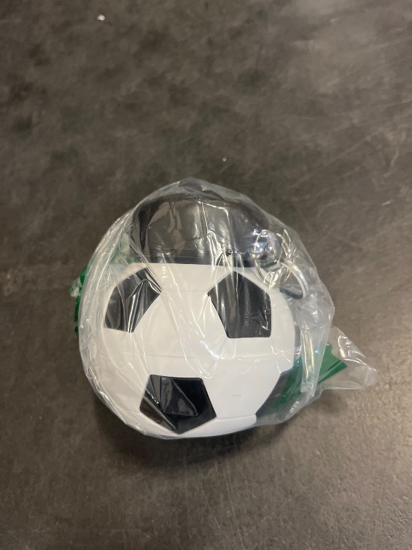 Photo 1 of Maccabi Art Clip-On Collapsible BPA-Free Silicone Soccer Ball Water Bottle for Kids, 18 Oz. Size