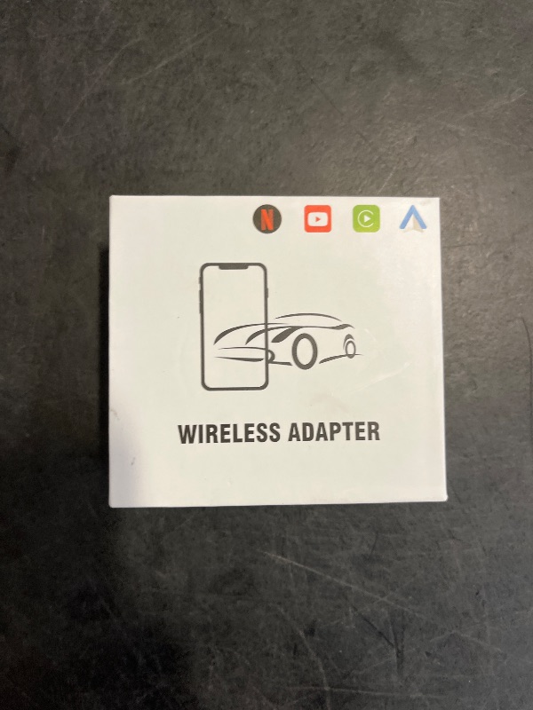 Photo 1 of Wireless CarPlay Adapter, 2025 Upgrade Support Netflix/YouTube/TF Card Plug & Play Dongle with Apple Car Play Wireless Adapter Android Auto Wireless Adapter for Cars from 2015&iPhone iOS10+