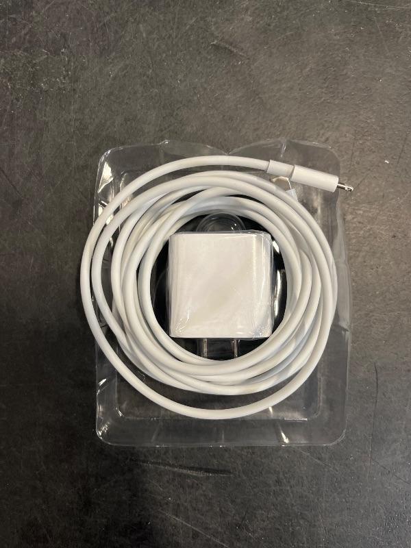 Photo 1 of iPhone Fast Charger, Type C Wall Charger Block Plug and 10ft USB C to Lightning Charging Cable Cord Long, Power Adapter Cube Brick Box for Apple iPhone 14 Pro Max/14 Plus/14/13/12 Mini/11/XS Max/XR/X