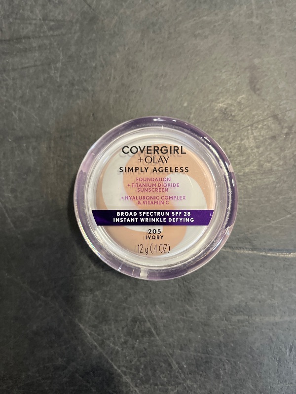 Photo 1 of COVERGIRL+OLAY Simply Ageless Instant Wrinkle-Defying Foundation, 205 Ivory