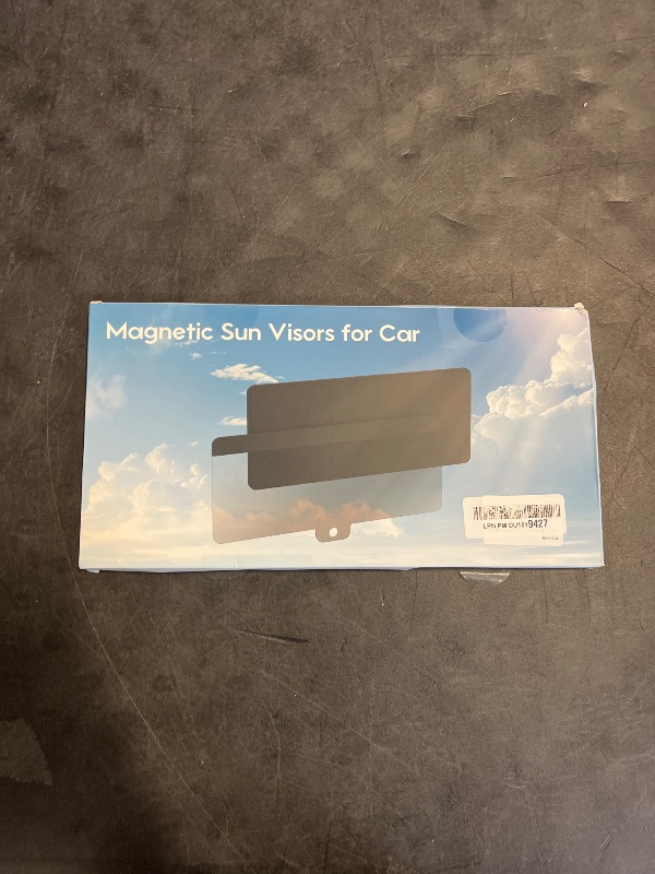 Photo 1 of MAGTSMEI Upgraded Car Sun Visor Extender, Polarized Sun Blocker, Sunshade Lens Magnetic Connection Adjustable 4 Directions, Anti-Glare,Protects from Sun Glare, Snow Blindness & UV Rays,Grey
