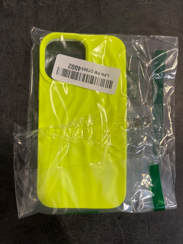 Photo 1 of Caseative for iPhone 13 Pro Max Case,Pleated Water Ripple Chrome Wave Pattern Soft Phone Case (M Yellow)