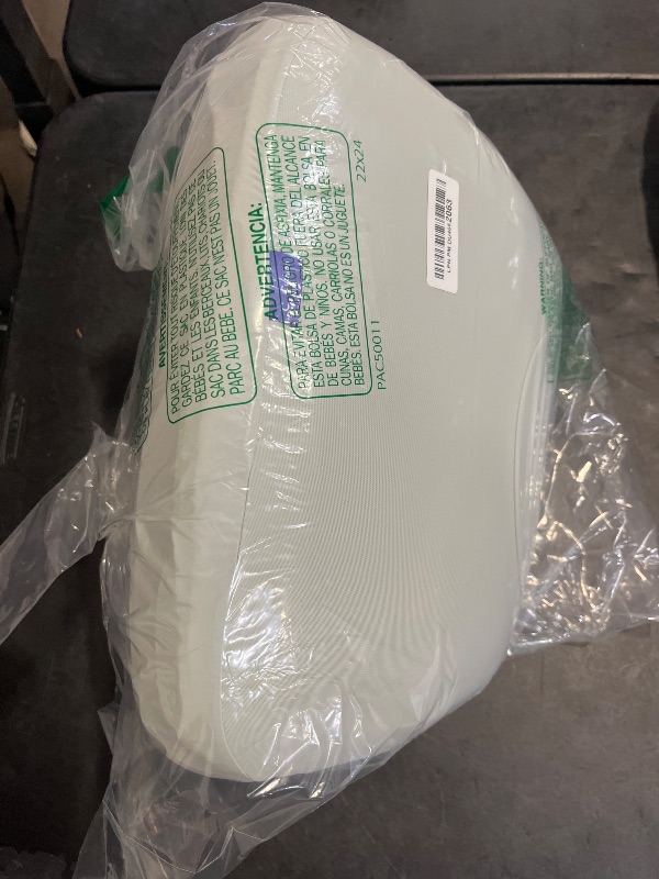 Photo 1 of C CUSHION LAB Deep Sleep Pillow, Patented Ergonomic Contour Design for Side & Back Sleepers, Orthopedic Cervical Shape Gently Cradles Head & Provides Neck Support & Shoulder Pain Relief - Calm Grey