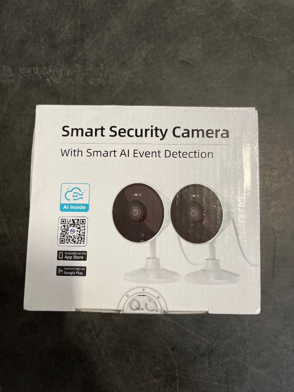 Photo 1 of [5G & 2.4G] Indoor/Outdoor Security Camera for Home, Baby/Elder/Dog/Pet Camera with Phone App, Wi-Fi Camera w/Spotlight, Color Night Vision, 2-Way Audio, 24/7, SD/Cloud Storage, Work w/Alexa, 2Pack