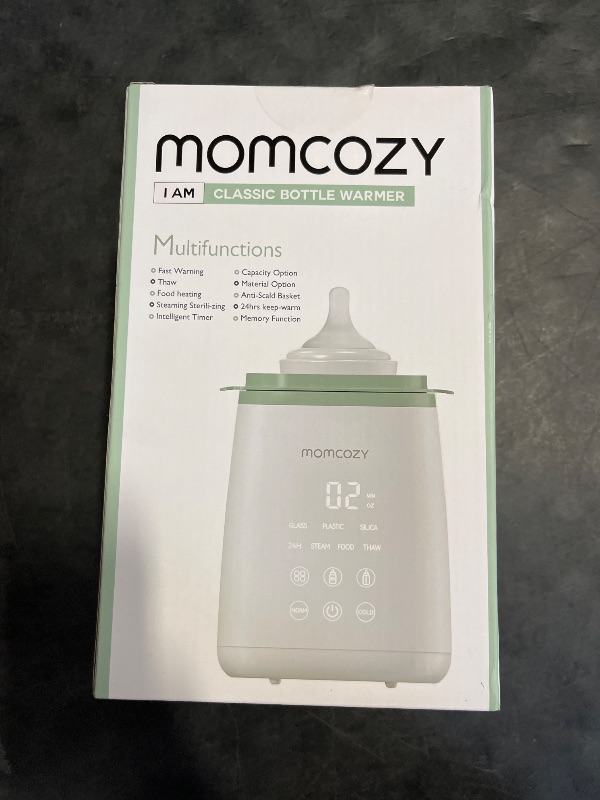 Photo 1 of Momcozy Bottle Warmer, Fast Bottle Warmers for All Bottles with Timer, Accurate Temperature Control and Automatic Shut-Off, Multifunctional Bottle Warmer for Breastmilk