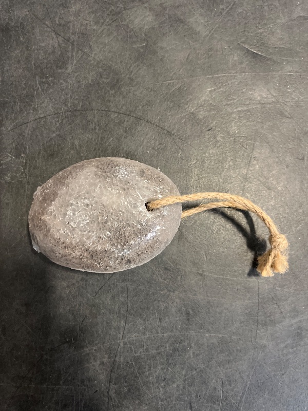 Photo 1 of Pumice Stone - Natural Earth Lava Black - Callus/Corn Remover for Feet Heels and Palm - Pedicure Exfoliation Tool - Dry Dead Skin Scrubber - Health Foot Care