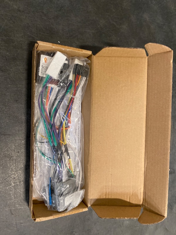 Photo 1 of 16pin Car Stereo Radio Power Retrofit Wiring Harness Adatper fits for Jeep Wrangler Cherokee Compass Grand Patriot Dodge Caliber Voyager
