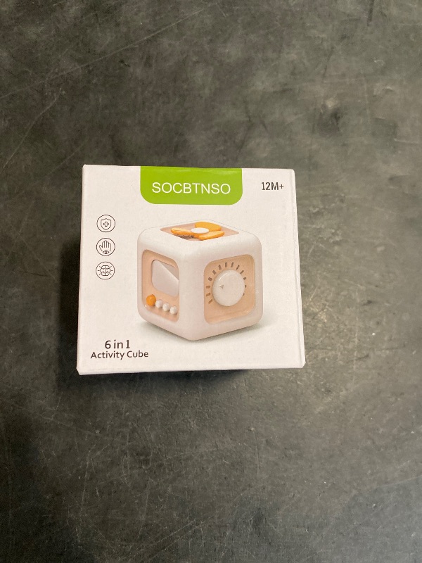 Photo 1 of SOCBTNSO Busy Cube Toys for 1 Year Old Boy, Montessori Toys for 1+ Year Old, Travel Sensory Toys for Toddlers 1-3, Learning Fine Motor Skills| 1st Birthday Gifts Boy 12 Months +