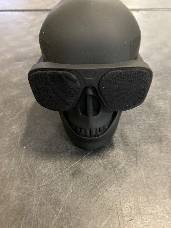 Photo 1 of VIGROS Skull Speaker, Portable Bluetooth Speakers Unique Speaker 8W Output Bass Stereo Compatible for Desktop PC/Laptop/Mobile Phone/MP3/MP4 Player for Halloween Decorations for Gift Party