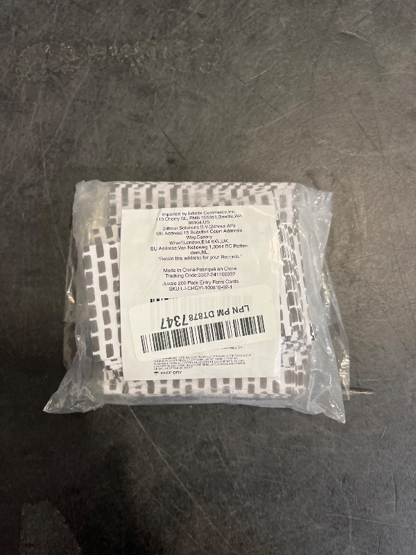 Photo 1 of 200-Pack Enter to Win Cards, 3.5x2 White Entry Form Raffle Tickets Slips for Fairs, Contests, Ballots, Carnivals, Drawings, Auction Events, Prize Games, Fundraisers