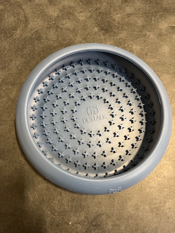 Photo 1 of Dog Lick Bowl, Bestalk Anxiety Relief Slow Feeder Dog Lick Mat Treat Dispenser, Non-Slip Licking Bowl Enrichment Toys, BPA Free Silicone, Dishwasher Safe