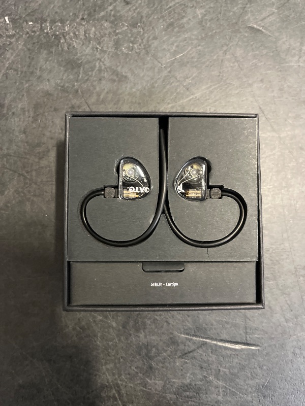 Photo 1 of TRUTHEAR GATE Dynamic Driver in-Ear Headphone 3.5mm Interchangeable Headphone Cable Headphone (Black, Without mic)
