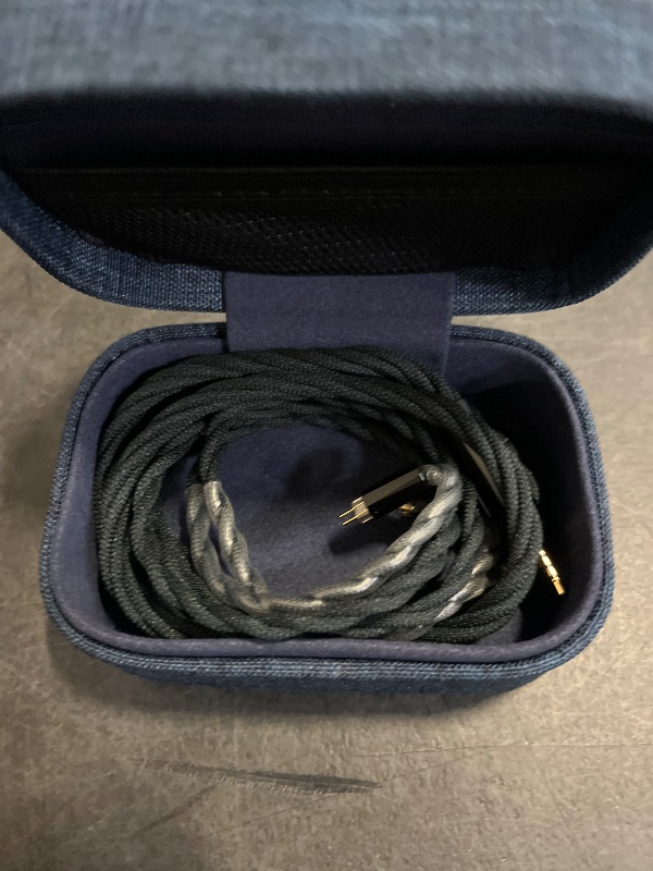 Photo 1 of NICEHCK MeetEva IEM Cable, Silver Copper Alloy Upgrade Cable, Silver Plated OFC in Ear Monitor Cable, Balanced Cords with mmcx/2 pin for Audiophile Musician Replacement Cable (2.5mm with 0.78 2Pin)
