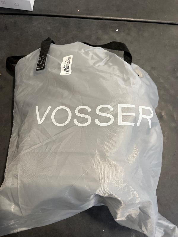 Photo 1 of VOSSER Queen Air Mattress with Built-in Pump,18''Fast & Easy Inflation/Deflation Inflatable Mattress, Foldable Blow Up Mattress with Storage Bag, Inflatable Bed for Home, Camping & Guests