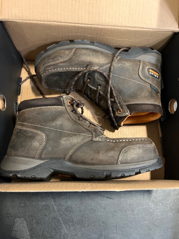 Photo 1 of ARIAT Male's Edge LTE Chukka Waterproof Composite Toe Work Boot, Dark Brown, 7.5