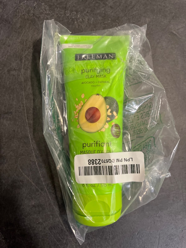 Photo 1 of Freeman Feeling Beautiful Facial Clay Masque Avocado & Oatmeal 6 oz