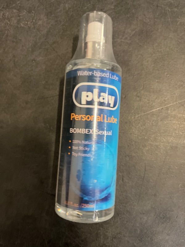 Photo 1 of BOMBEX Water Based Lube - Personal Lubricant, Natural Lubricants for Women,Men,Couples,Chemical Free,Silky Smooth,Non-Staining,Condom & Toys Safe,Long-Lasting Liquid Lube,8 Fl Oz