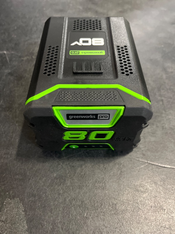 Photo 1 of Greenworks PRO 80V 2Ah Lithium Ion Battery GBA80200