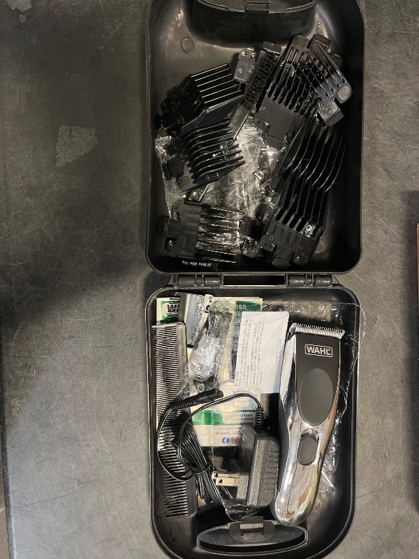 Photo 1 of Wahl Clipper Rechargeable Cord/Cordless Haircutting & Trimming Kit for Heads, Longer Beards, & All Body Grooming - Model 79434