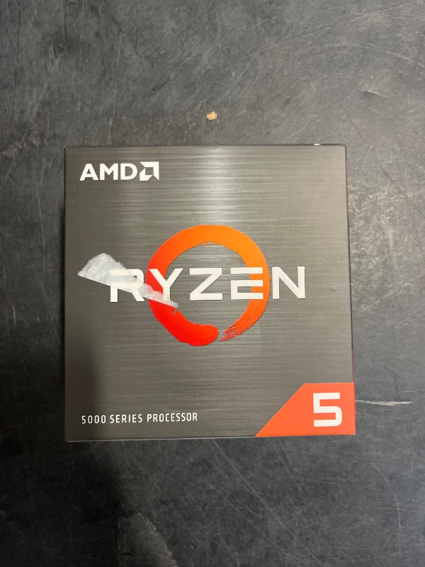 Photo 1 of AMD Ryzen 5 5500 6-Core, 12-Thread Unlocked Desktop Processor with Wraith Stealth Cooler