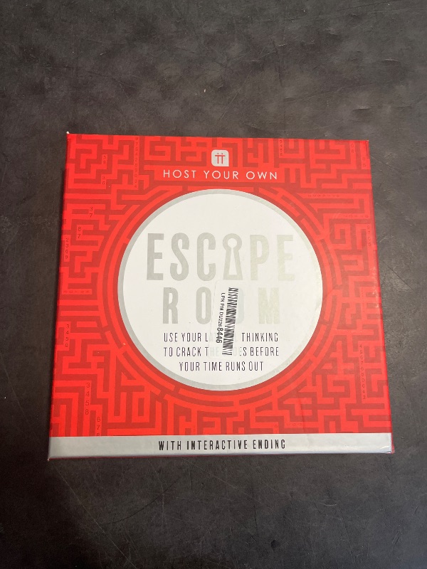 Photo 1 of Talking Tables Escape Room Game at Home | Host Your Own Games Night | Japanese Themed | Interactive Ending | for Birthday Party, After Dinner Parties, Entertainment, Adults, Teenagers (Host-Escape)
