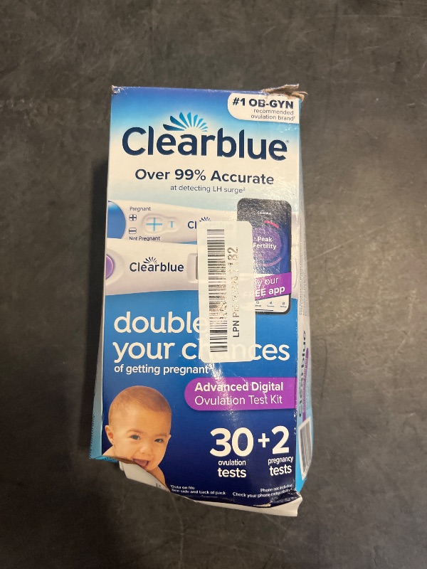 Photo 1 of Clearblue Advanced Digital Ovulation Test Kit, 32 Ct