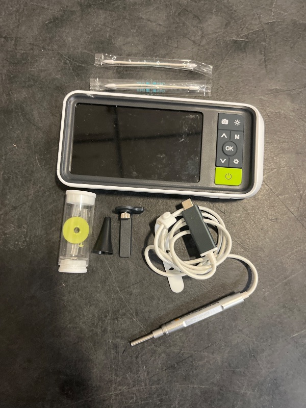 Photo 1 of Anykit Digital Otoscope with Gyroscope, 4.5 Inches Screen, 3.9mm Ear Scope Camera with 6 Lights, Ear Wax Removal Tool, 32GB Card, Supports Photo Snap and Video Recording