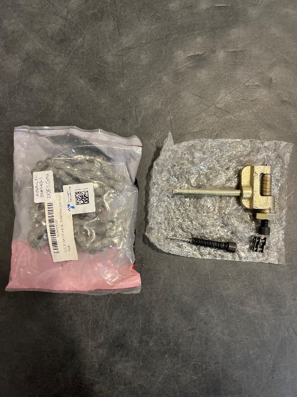 Photo 1 of RUTU 35 Chain 140 Links with Chain Breaker for Coleman CT200U CC100x Predator 212cc 79cc 97cc 100cc Baja Doodle Bug Blitz Dirt Bug Racer Motor Sports DB30 Motovox Mini Bike Go Kart Powersports Parts