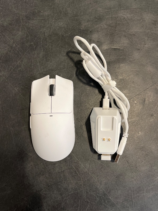 Photo 1 of ATTACK SHARK R3 46g Superlight Magnesium Alloy Wireless Gaming Mouse, BT/2.4Ghz/Wired Computer Mouse, 8000Hz Wireless Polling Rate, PAW3395 26K DPI Optical Sensor Programmable Mice for Win/Mac(Black)