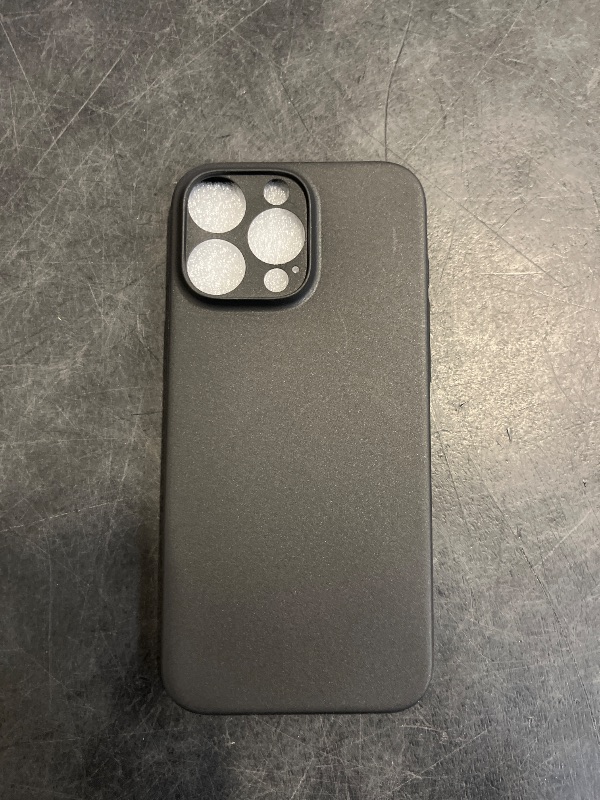 Photo 1 of JETech Ultra Slim Case for iPhone 16 Pro Max 6.9 Inch, Camera Lens Full Protection, Lightweight Matte Finish PP Hard Minimalist Cover (Black)