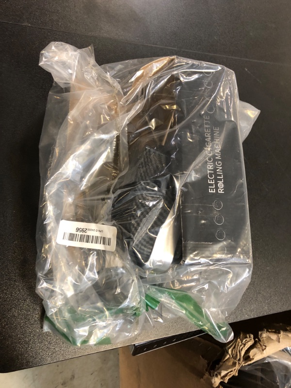 Photo 1 of Electric Cones Rolling Machine, Automatic Cigarette Rolling Machine, Pre Roll Machine for King Size, Automatic Pre Rolled Cones Filling Maker + Pre-roll Cone Holder Cigarette Case