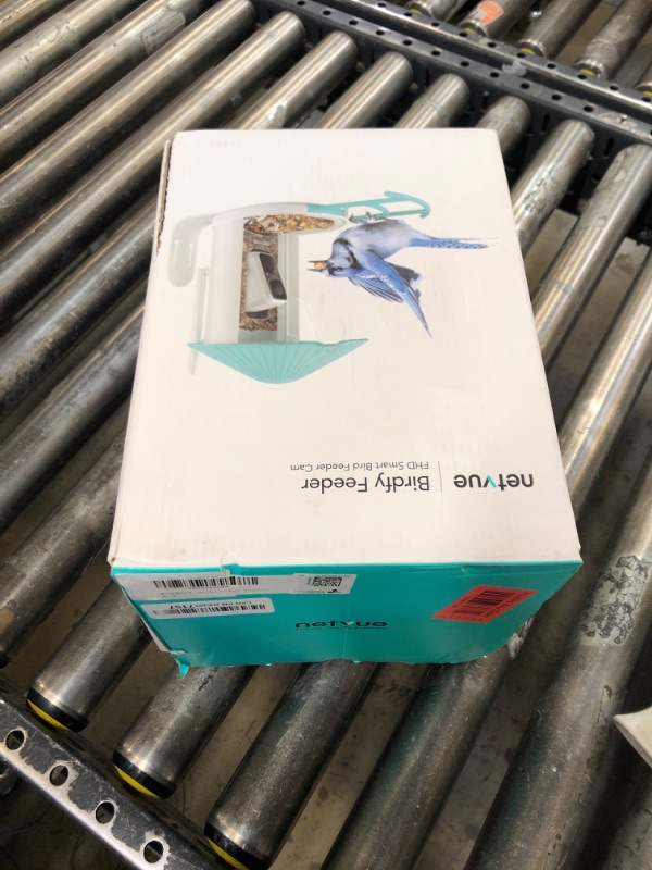 Photo 1 of NETVUE by Birdfy Smart Bird Feeder with Camera, Bird Watching Camera, Auto Capture Bird Videos & Motion Detection, Wireless Camera Ideal Present for Bird Lover (Solar Blue)