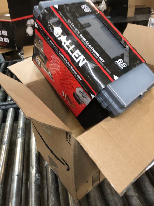 Photo 1 of Allen Company Universal Gun Cleaning Kit & Tool Box - Rifle, Shotgun & Handgun Gun Cleaner Kit - 65-Piece - Gun Accessories for Men and Women - Cleaning Kit Gun Case - Black