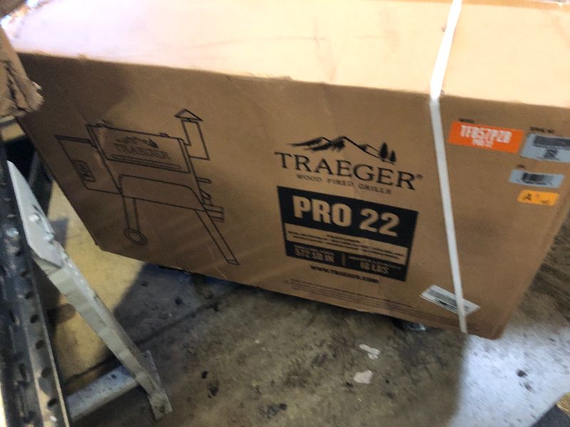 Photo 2 of Traeger Grills Pro 22 Electric Wood Pellet Grill and Smoker, Bronze, 572 Square Inches Cook Area, 450 Degree Max Temperature, Meat Probe, 6 in 1 BBQ Grill