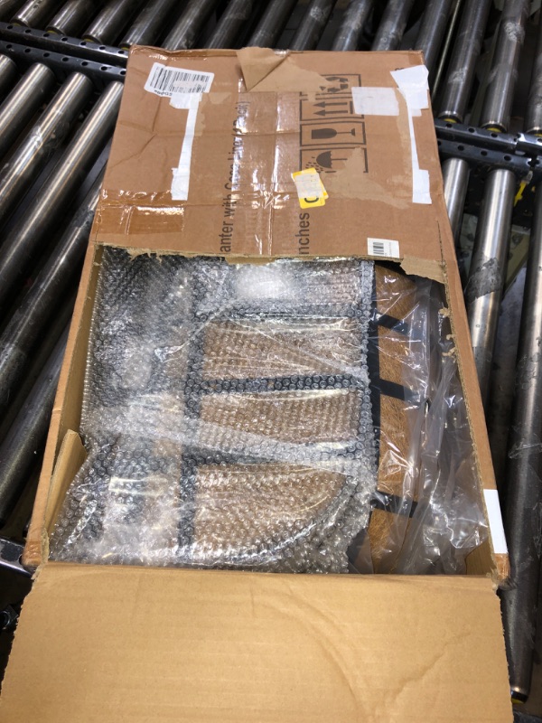 Photo 1 of Sekcen Railing Planter Window Box Deck Balcony Rail Planter 24 Inch for Porch Fence Patio Outdoor 4 Pack