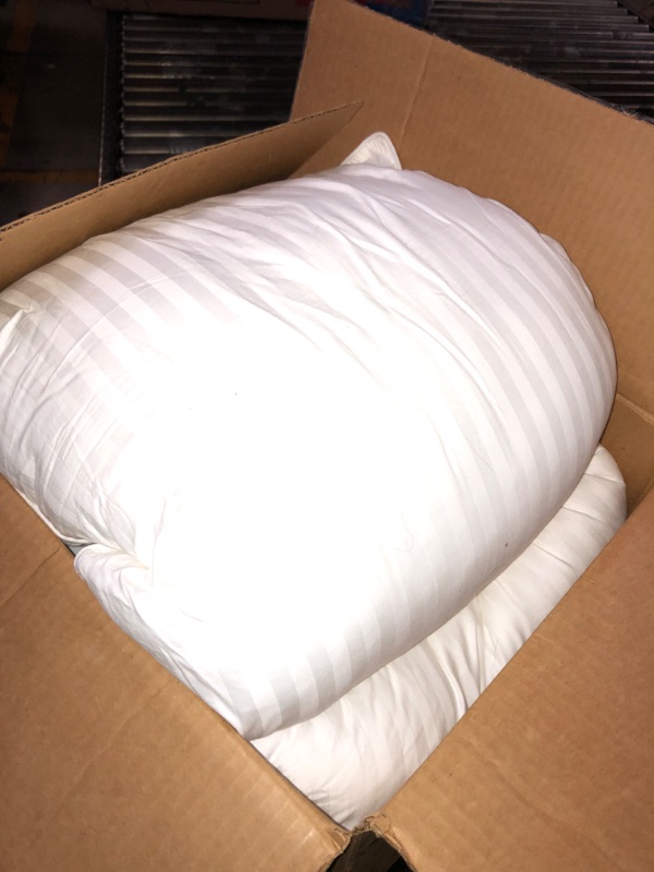 Photo 2 of Beckham Hotel Collection Bed Pillows King Size Set of 2 - Down Alternative Bedding Gel Cooling Big Pillow for Back