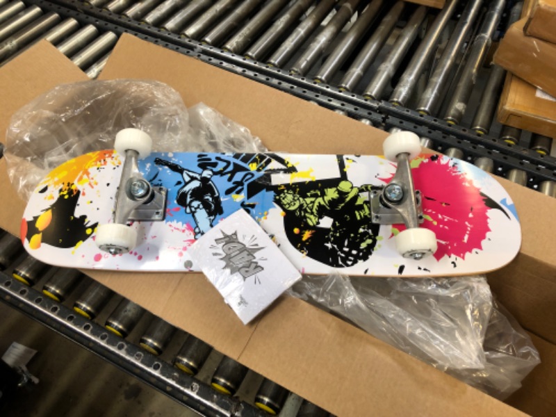 Photo 1 of BELEEV Skateboards for Beginners, 31 Inch 