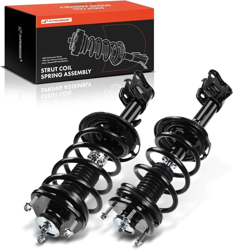 Photo 1 of A-Premium Front Pair (2) Complete Strut & Coil Spring Assembly Shock Absorber Compatible with Acura MDX 2007-2013, ZDX 2010-2013, Driver and Passenger Side
