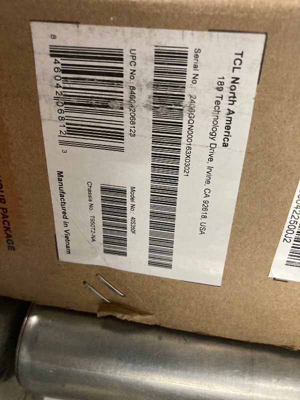 Photo 1 of TCL 40-Inch Class S3 1080p LED Smart TV with Fire TV (40S350F